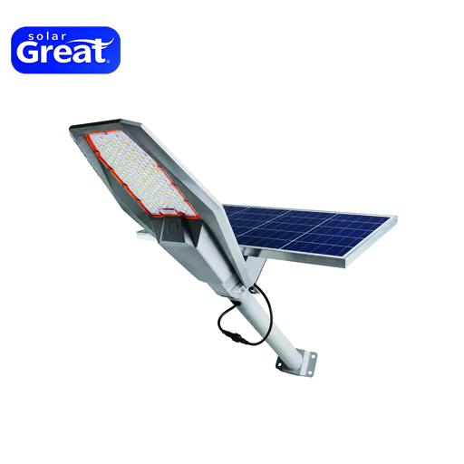 چراغ خورشیدی خیابانی پنل جدا کبرایی ۴۰۰ وات Great Solar