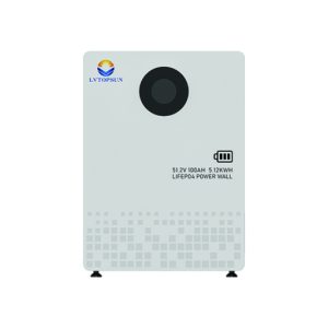 باتری لیتیومی ذخیره‌ساز انرژی ۵.۱۲ کیلووات‌ساعت LVTOPSUN مدل LVTS-512100-G3